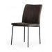 Modrest Maggie - Modern Black and Brown Dining Chair (Set of 2) image