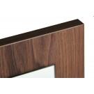 Nova Domus Asus - Italian Modern Walnut Mirror