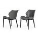 Modrest Instone - Industrial Grey Eco-Leather Dining Chair (Set of 2) image