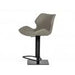 Modrest Jaffee - Industrial Grey Eco-Leather Bar Stool image