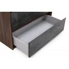 Nova Domus Rado Modern Walnut & Stucco Chest