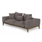 Divani Casa Corina - Modern Grey Fabric Sofa image