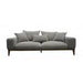 Divani Casa Corina - Modern Grey Linen Loveseat image