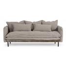 Divani Casa Mathis - Modern Grey Fabric Sofa image