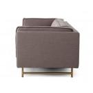 Divani Casa Keswick - Modern Grey Fabric Sofa