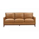 Divani Casa Naylor - Modern Brown Italian Leather Split Sofa image