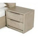 Modrest Samson - Contemporary Grey and Silver Nightstand image