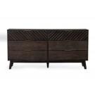 Modrest Daisy Mid-Century Dark Acacia Dresser image