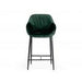 Modrest Katrina - Modern Green Fabric Bar Stool image