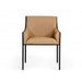 Modrest Raul - Modern Suede Tan Dining Chair image