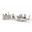 Nova Domus Alexa Italian Modern Grey Buffet