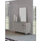 Nova Domus Alexa Italian Modern Grey Mirror