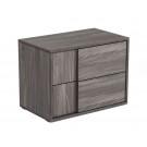 Nova Domus Asus - Italian Modern Elm Grey Nightstand image