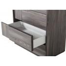 Nova Domus Asus - Italian Modern Elm Grey Chest