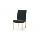 Modrest Reba Modern Black Velvet & Gold Dining Chair (Set of 2)