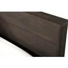 Modrest Selma Modern Dark Aged Oak Bed