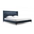 Modrest Wales Modern Blue Fabric Bed