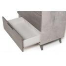 Nova Domus Bronx Italian Modern Faux Concrete & Grey Dresser