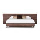 Nova Domus Brooklyn Italian Modern Walnut Bed