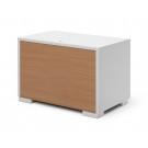 Modrest Ceres - Modern LED White Lacquer Nightstand