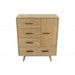 Modrest Claire - Contemporary Natural Light Mocha Acacia Chest image