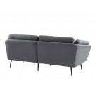 Divani Casa Cody - Modern Grey Fabric Sofa