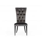 Modrest Darley - Modern Grey Velvet Dining Chair Set of 2 image