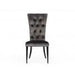 Modrest Darley - Modern Grey Velvet Dining Chair Set of 2 image