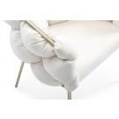 Modrest Debra Modern White Fabric Dining Chair