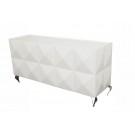 Versus Eva White Lacquer 3-Door Buffet