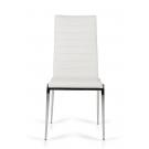 Libby - Modern White Leatherette Dining Chair (Set of 2)