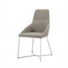 Stark - Modern Light Grey Fabric Dining Chair (Set of 2)