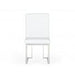 Modrest Fowler - Modern White Leatherette Dining Chair Set of 2 image