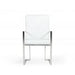 Modrest Fowler - Modern White Eco-Leather Dining Armchair image