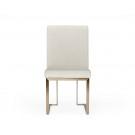 Modrest Fowler - Modern Grey Velvet Dining Chair Set of 2 image