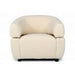 Divani Casa Gannet - Glam Beige Fabric Chair image