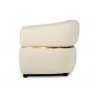 Divani Casa Gannet - Glam Beige Fabric Chair