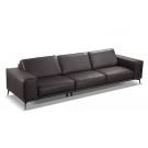 Accenti Italia Darwin - Italian Modern Dark Brown Leather Sofa