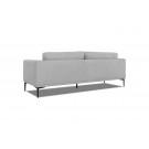 Divani Casa Jada - Modern Light Grey Loveseat image