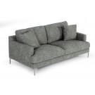 Divani Casa Janina - Modern Dark Grey Fabric Sofa image