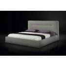 Nova Domus Juliana - Italian Modern Grey Upholstered Bed