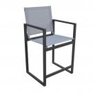 Renava Kayak - Modern Dark Charcoal Outdoor Counter Stool image