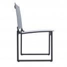 Renava Kayak - Modern Outdoor Dark Charcoal Dining Chair (Set of 2)