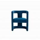 Modrest Kendra - Modern Blue Fabric Accent Chair image