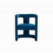 Modrest Kendra - Modern Blue Fabric Accent Chair image