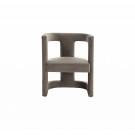 Modrest Kendra - Modern Grey Fabric Accent Chair image