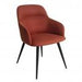 Modrest Scranton - Modern Orange & Black Dining Chair image