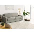 Modrest Made in Italy Urrita - Modern Gray Fabric Sofa Bed w/ Full Size Mattress image