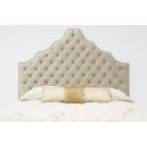 Modrest Sandra Transitional Light Grey Fabric Bed