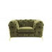 Divani Casa Sheila - Transitional Green Fabric Chair image